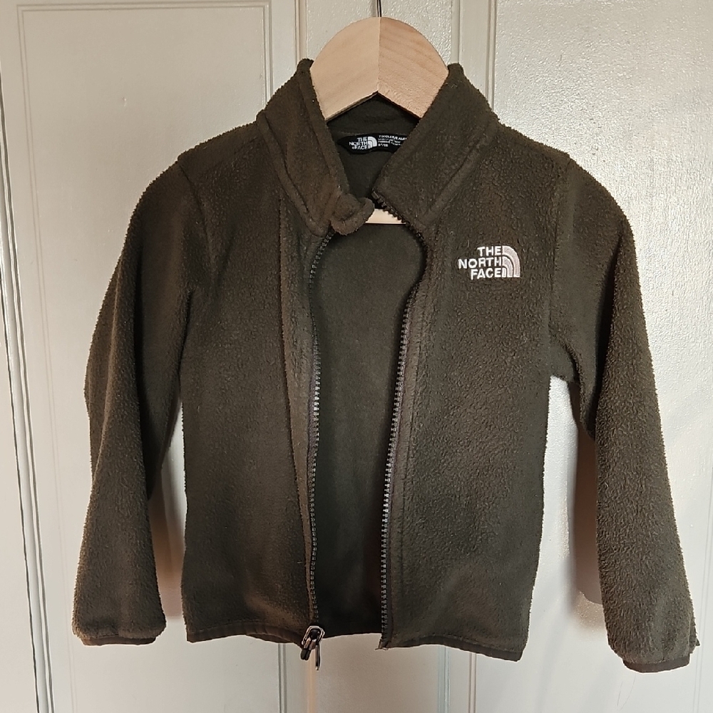The North Face Dark Green Fleece Jacket